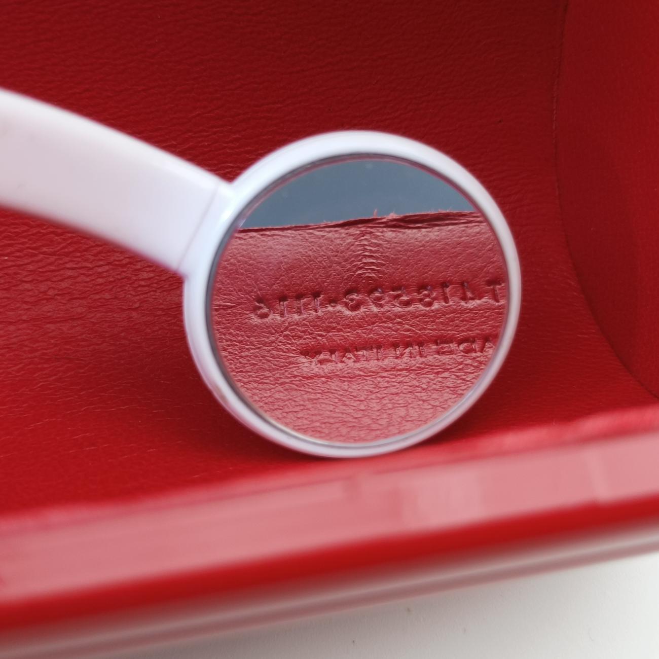 Fringe Monogram Opium Box Red Plexiglass 418593 ART418593.1116フリンジモノグラムオピウムボックス レッド プレキシガラス 418593 ART418593.1116