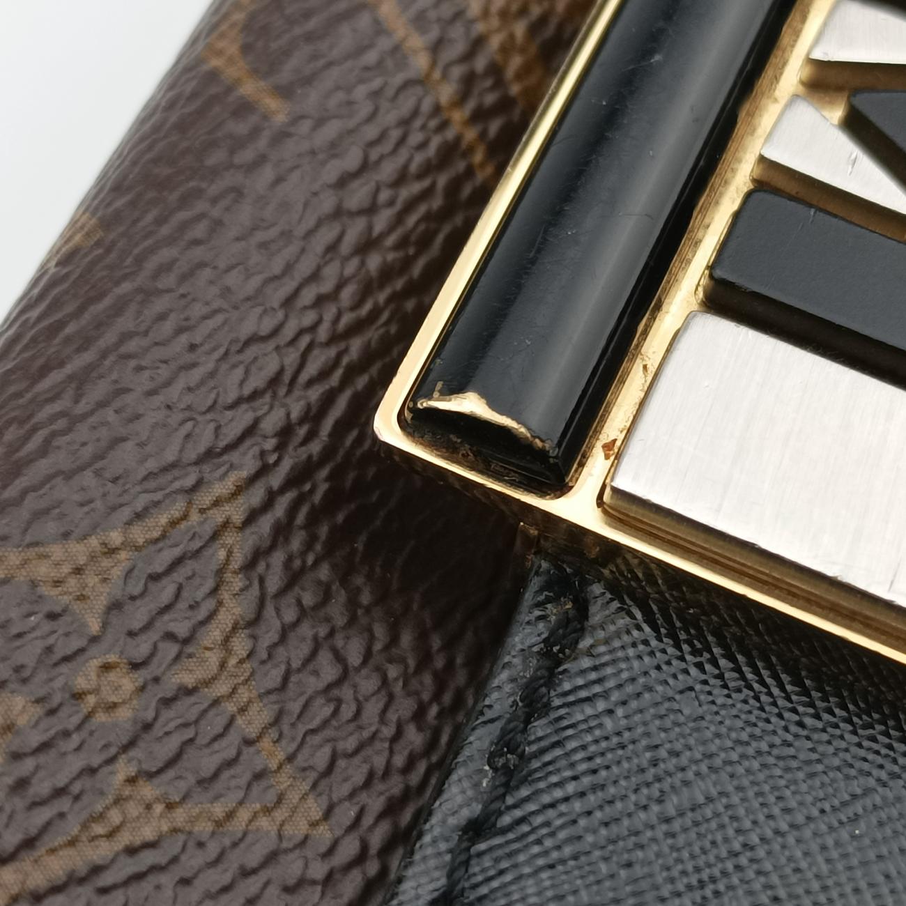 Monogram Pochette Brown× Black × Multicolor PVC coated canvas M44916 FL3189モノグラム ポシェット モノグラム/ブラウン系×ブラック×マルチカラー PVCコーティングキャンバス M44916 FL3189