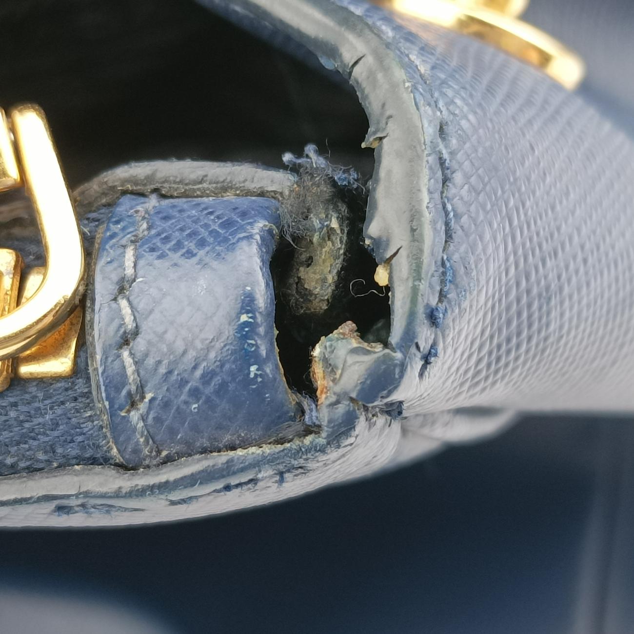 Galleria Blue SAFFIANO Leather BN2274 31/Fガレリア ブルー サフィアーノレザー BN2274 31/F