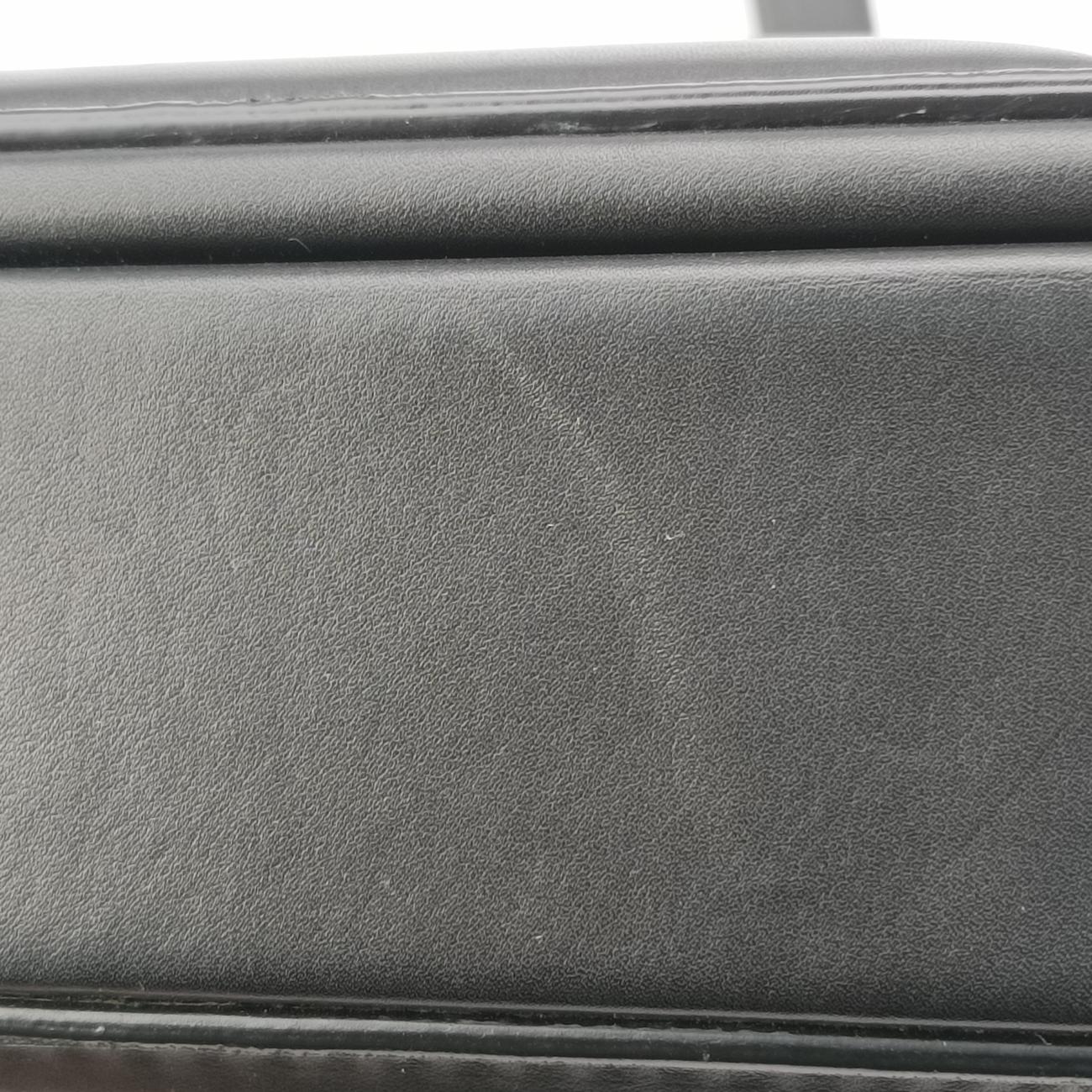 Padded Messenger Mini Trunk Black lambskin ICチップパデッド メッセンジャー ミニトランク ブラック ラムスキン ICチップ