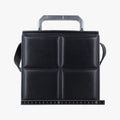 Padded Messenger Mini Trunk Black lambskin ICチップパデッド メッセンジャー ミニトランク ブラック ラムスキン ICチップ