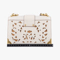 Laser Cut Cahier White Leather 25レーザーカット カイエ ホワイト レザー 25