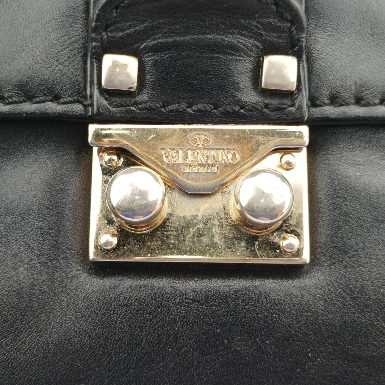 Rockstud Glam Lock Black Leather BS-D312VIT2ロックスタッズグラムロックスモール ブラック レザー BS-D312VIT2