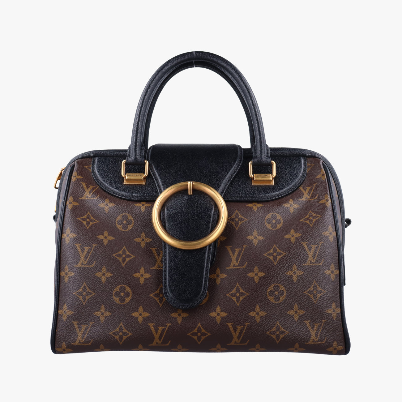 Golden Arrow Speedy Brown×Noir Monogram canvas x calf leather M40804 TR3142ゴールデンアロースピーディ モノグラム/ブラウン×ノワール モノグラムキャンバス×カーフレザー M40804 TR3142