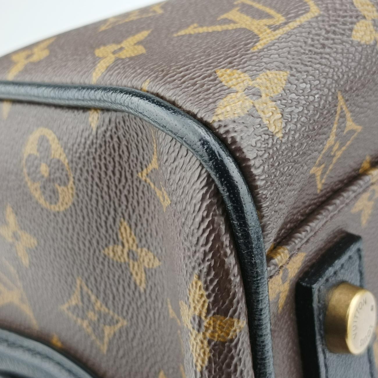 Golden Arrow Speedy Brown×Noir Monogram canvas x calf leather M40804 TR3142ゴールデンアロースピーディ モノグラム/ブラウン×ノワール モノグラムキャンバス×カーフレザー M40804 TR3142