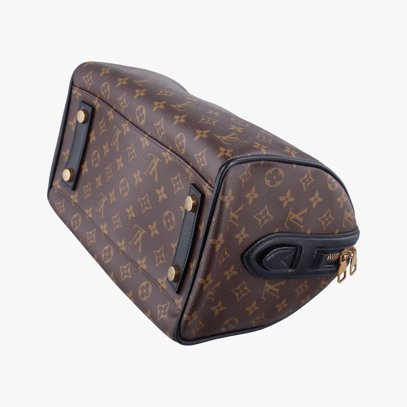 Golden Arrow Speedy Brown×Noir Monogram canvas x calf leather M40804 TR3142ゴールデンアロースピーディ モノグラム/ブラウン×ノワール モノグラムキャンバス×カーフレザー M40804 TR3142