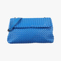 Intrecciato Olimpia Blue lambskin B05580007Dイントレチャート オリンピア ブルー ラムスキン B05580007D