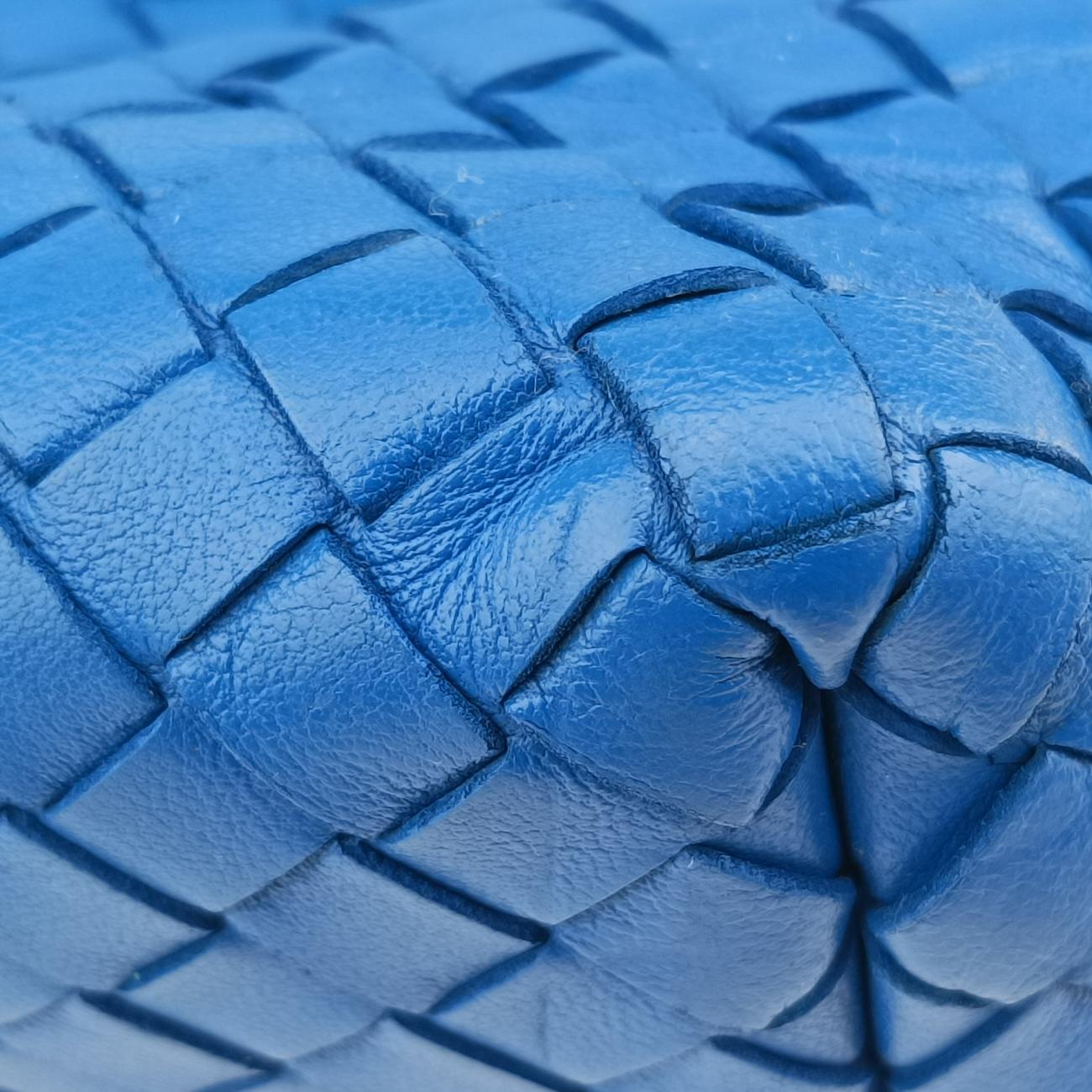 Intrecciato Olimpia Blue lambskin B05580007Dイントレチャート オリンピア ブルー ラムスキン B05580007D