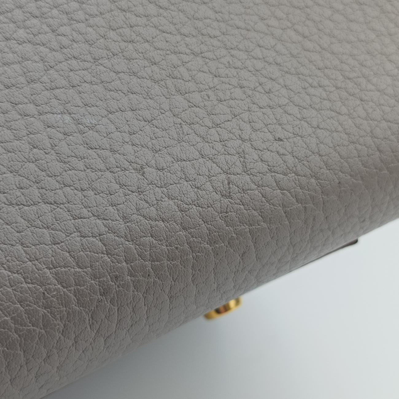 TIE Grey Leather S-CE-4144タイ グレー レザー S-CE-4144