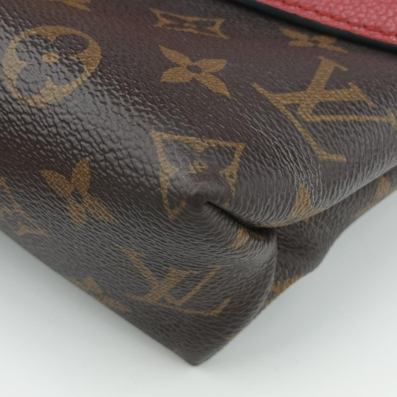 SAINT PLACIDE brown×CERISE Monogram Canvas×calf leather M43713 CA0240サンプラシード モノグラム/ブラウン系×スリーズ モノグラムキャンバス×カーフレザー M43713 CA0240