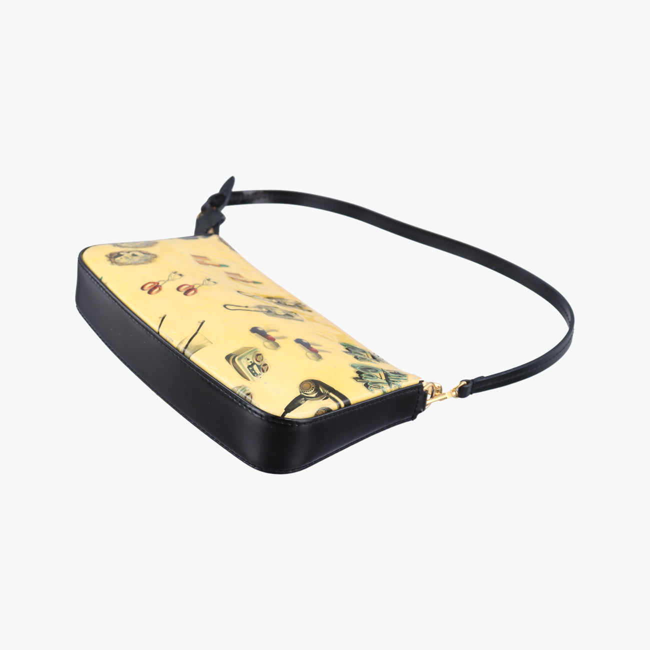 Pochette Accessoires Sticker White×multi Vernis M90928 DR0175ポシェット アクセソワール スティッカー ブロン×マルチ ヴェルニ M90928 DR0175