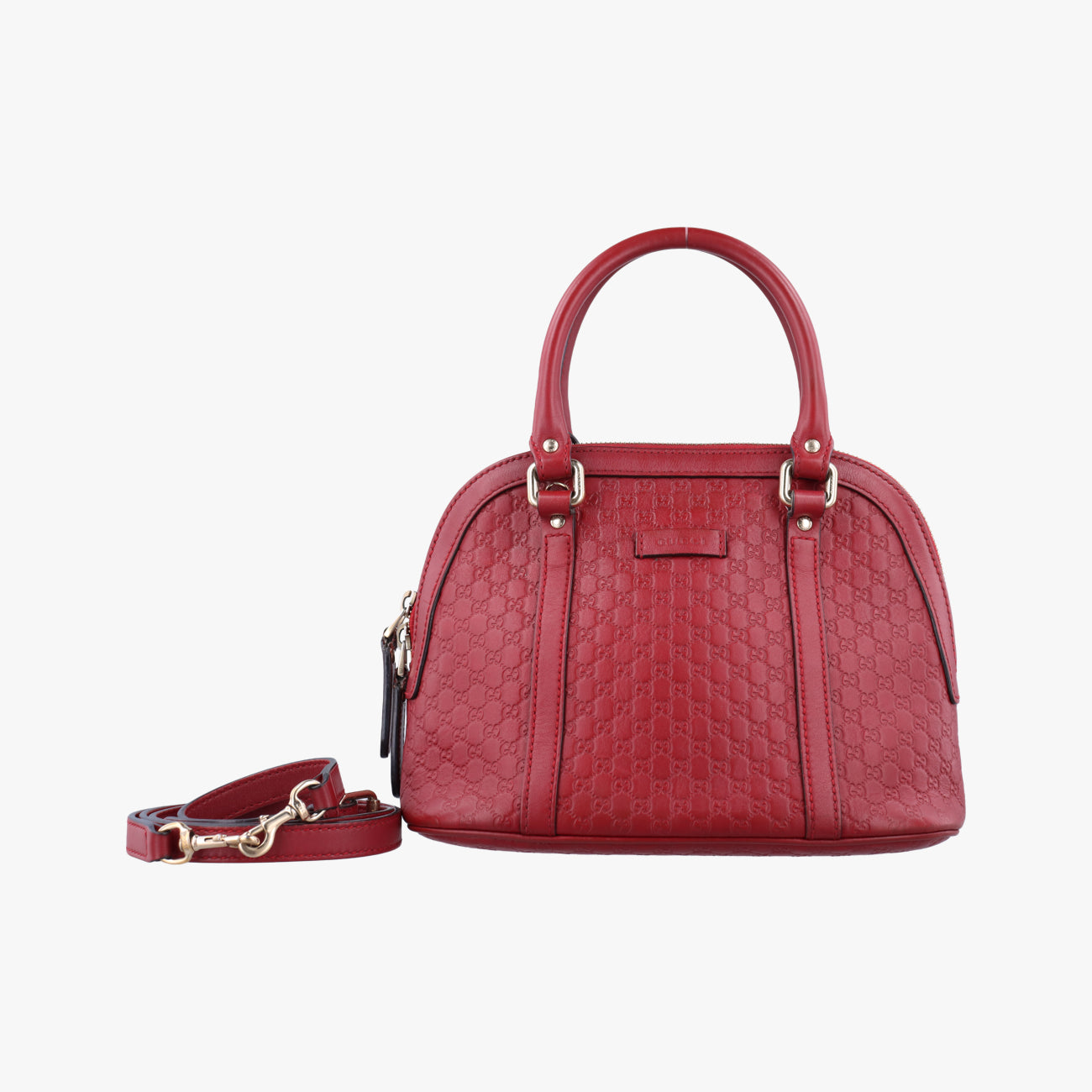 Microguccissima Red Leather 449654 E027942074マイクログッチシマ レッド レザー 449654 E027942074