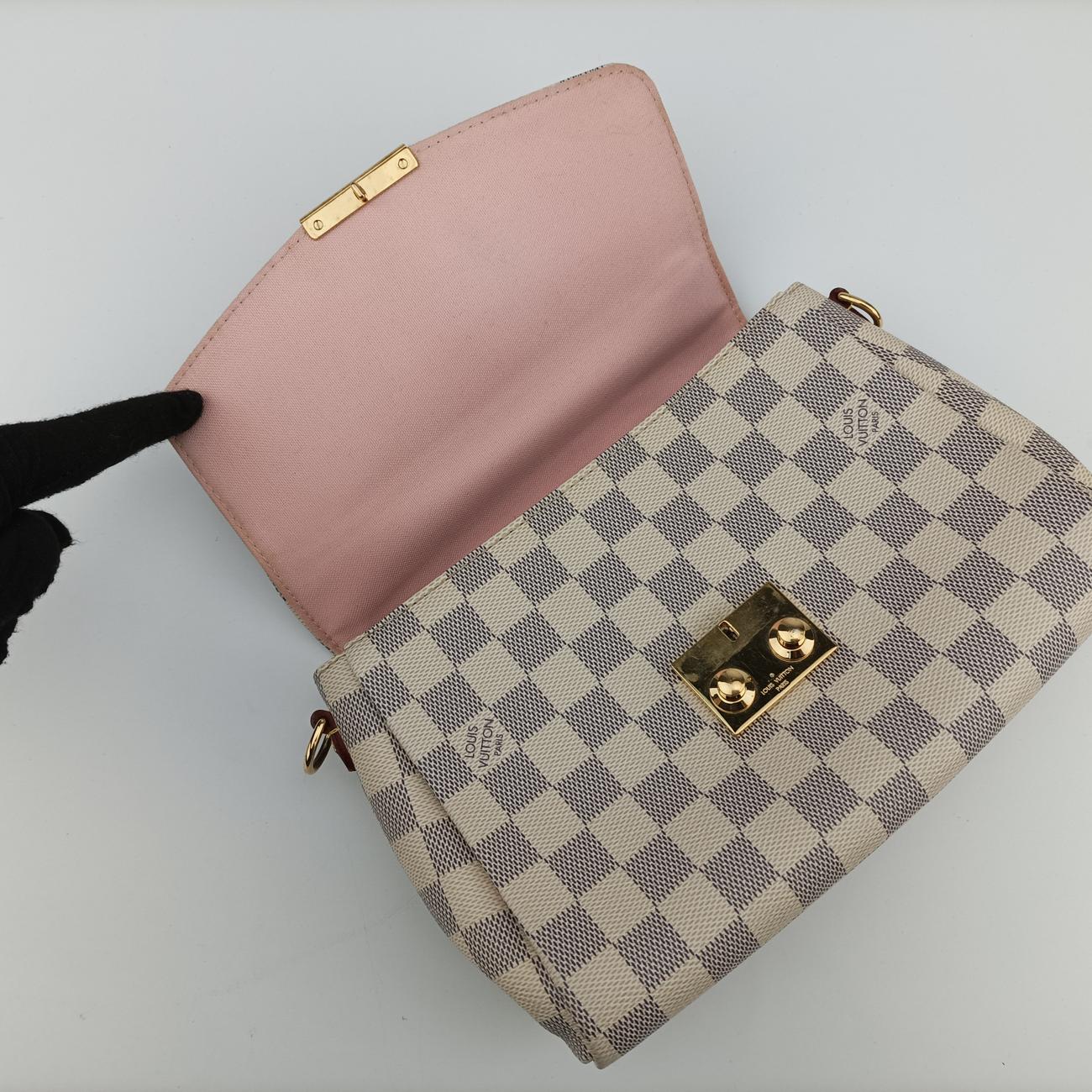CROISETTE Azur Damier Canvas N41581 TR4116クロワゼット アズール ダミエキャンバス N41581 TR4116