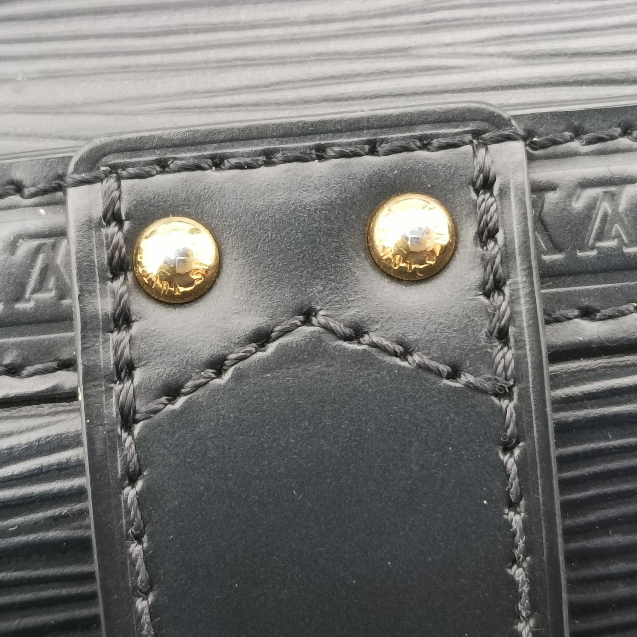 Papillon Trunk Noir Epi M58655 ICチップパピヨン トランク ノワール エピ M58655 ICチップ