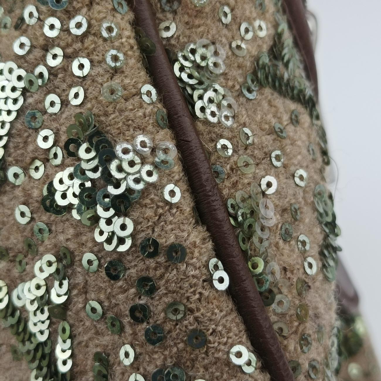 Monogram Sunshine Express Speedy 30 Brown×multicolor Leather x Sequins M40799 FO2152モノグラムサンシャインエクスプレス スピーディ30 ブラウン×マルチカラー レザー×スパンコール M40799 FO2152