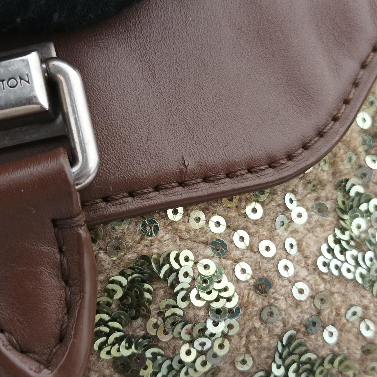 Monogram Sunshine Express Speedy 30 Brown×multicolor Leather x Sequins M40799 FO2152モノグラムサンシャインエクスプレス スピーディ30 ブラウン×マルチカラー レザー×スパンコール M40799 FO2152