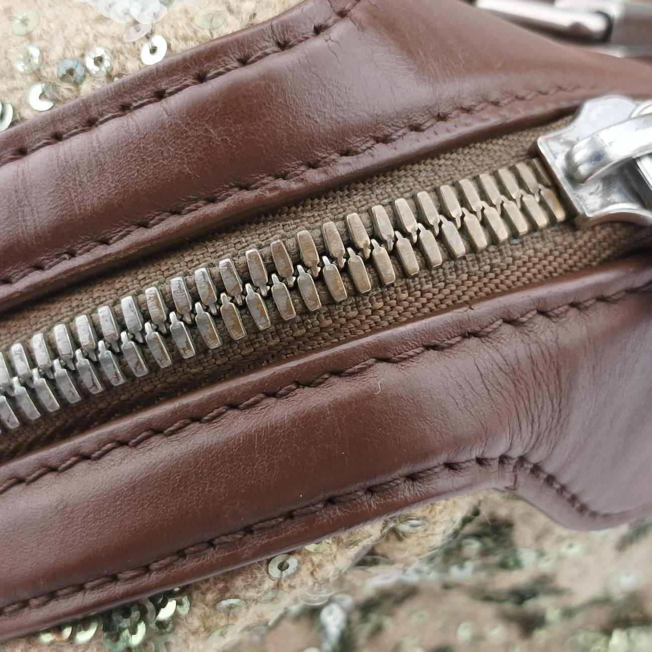 Monogram Sunshine Express Speedy 30 Brown×multicolor Leather x Sequins M40799 FO2152モノグラムサンシャインエクスプレス スピーディ30 ブラウン×マルチカラー レザー×スパンコール M40799 FO2152