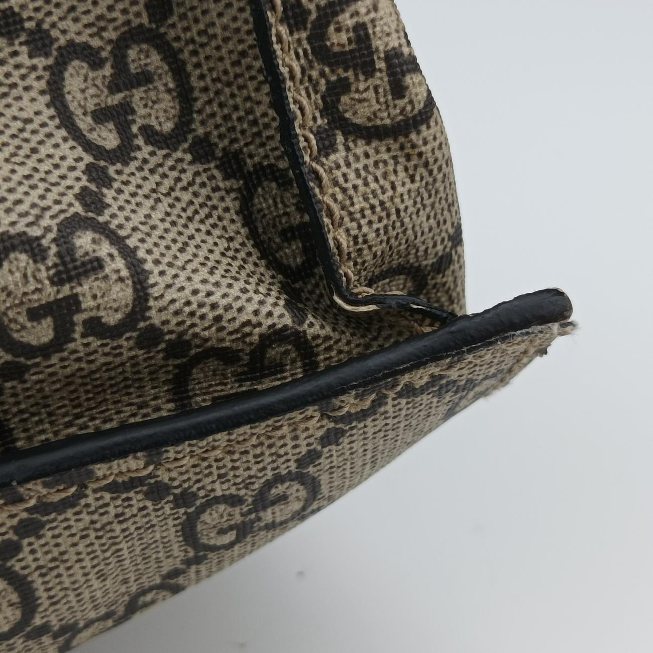 GG Supreme Bee Brown×Multicolour PVC coated canvas 450950 C020713159GGスプリーム ビー ブラウン×マルチカラー PVCコーティングキャンバス 450950 C020713159