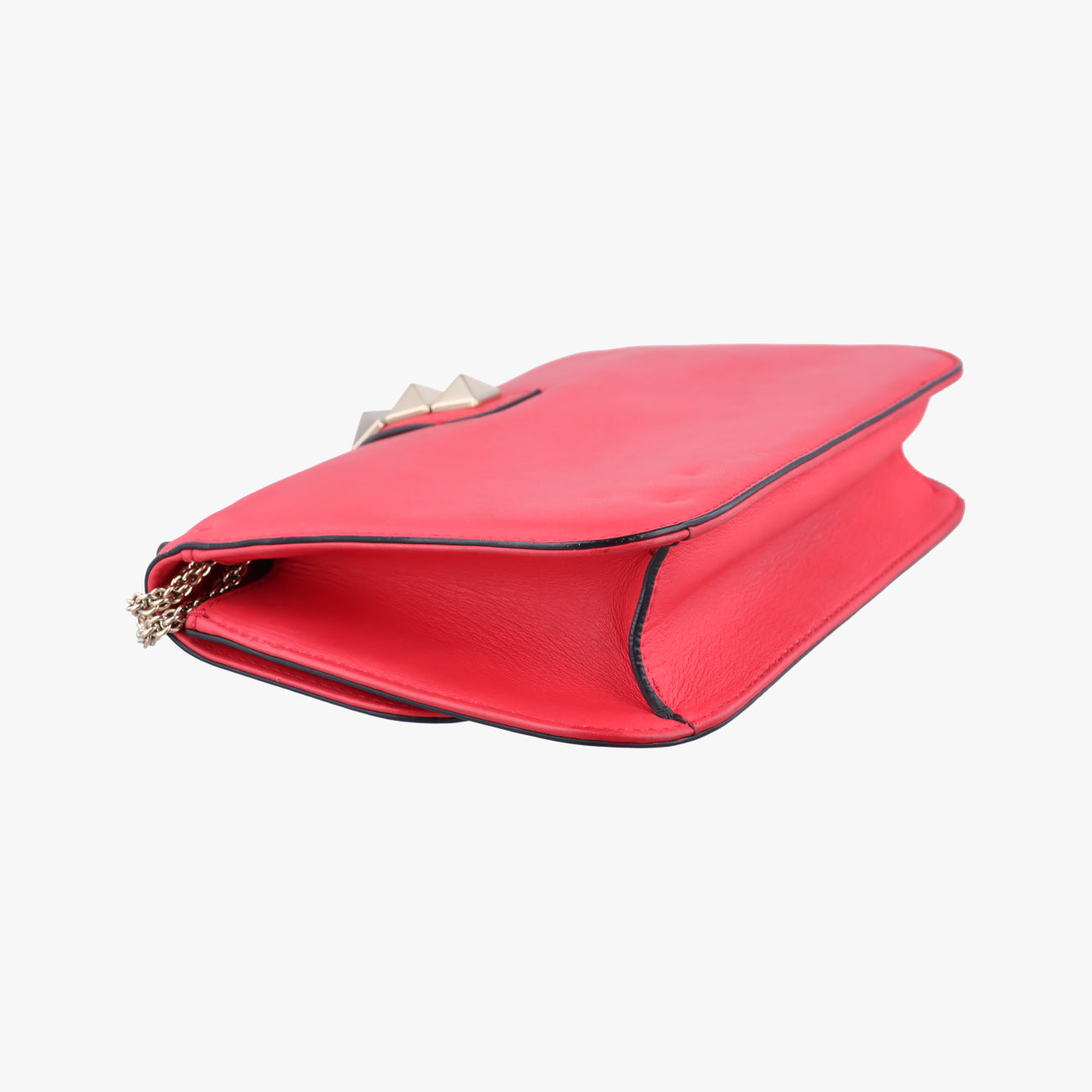 Rockstud Glam Lock Red Leather BL-K398VIT2ロックスタッズグラムロックミディアム レッド レザー BL-K398VIT2