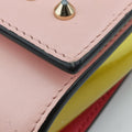 Paloma Clutch Pink×Yellow Leather パロマクラッチ ピンク×イエロー レザー 