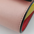 Paloma Clutch Pink×Yellow Leather パロマクラッチ ピンク×イエロー レザー 