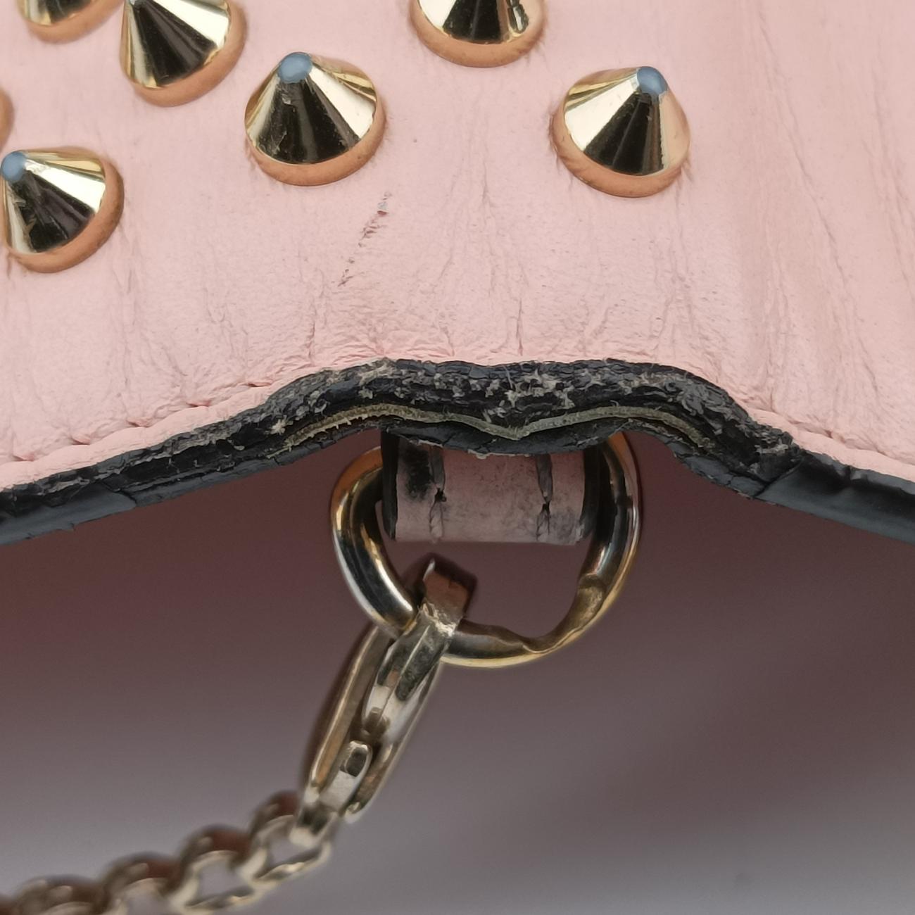 Paloma Clutch Pink×Yellow Leather パロマクラッチ ピンク×イエロー レザー 