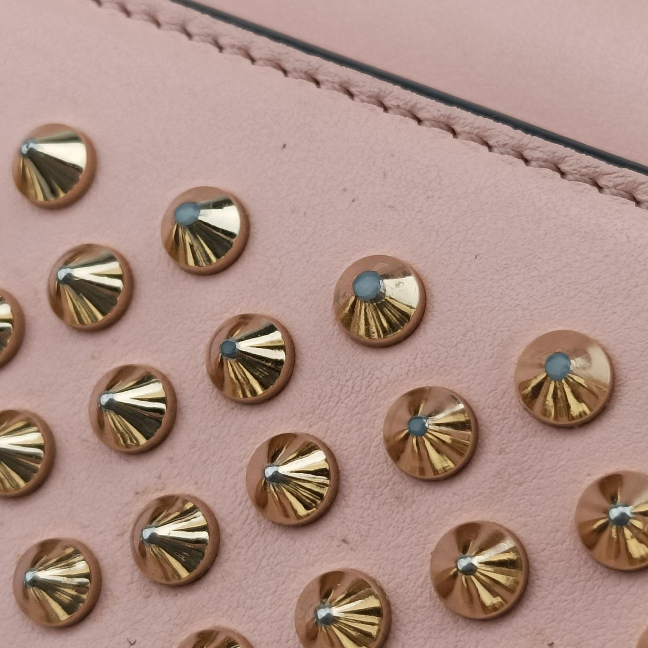 Paloma Clutch Pink×Yellow Leather パロマクラッチ ピンク×イエロー レザー 