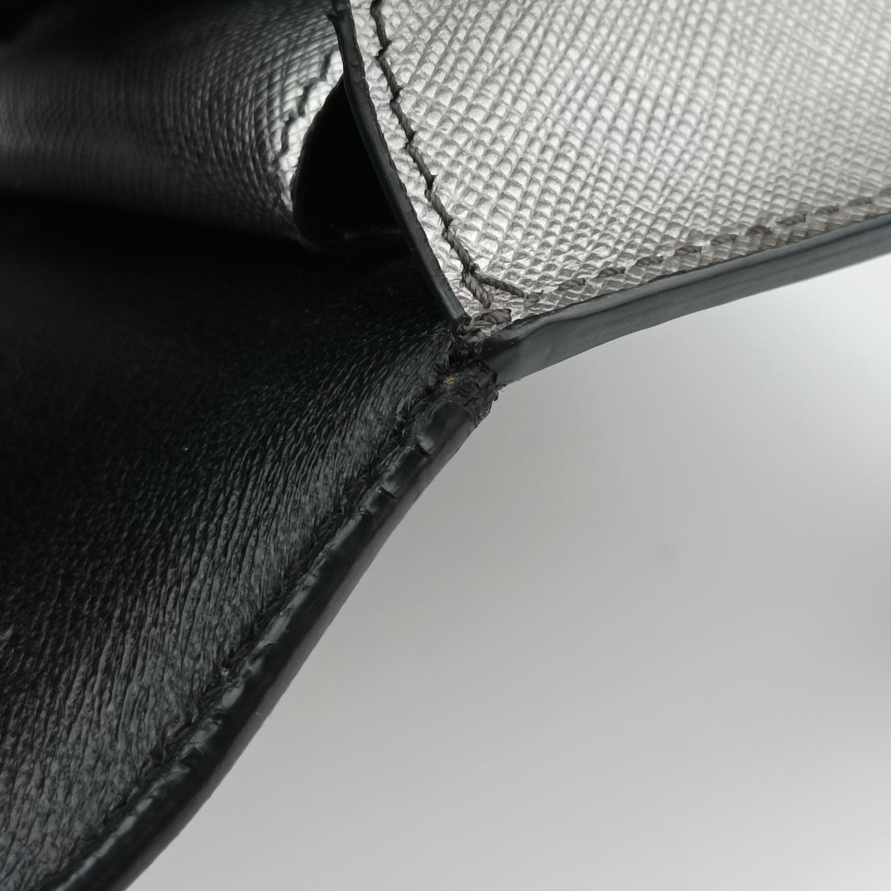 Sound Lock Silver SAFFIANO Leather BT1037 25サウンドロック シルバー サフィアーノレザー BT1037 25