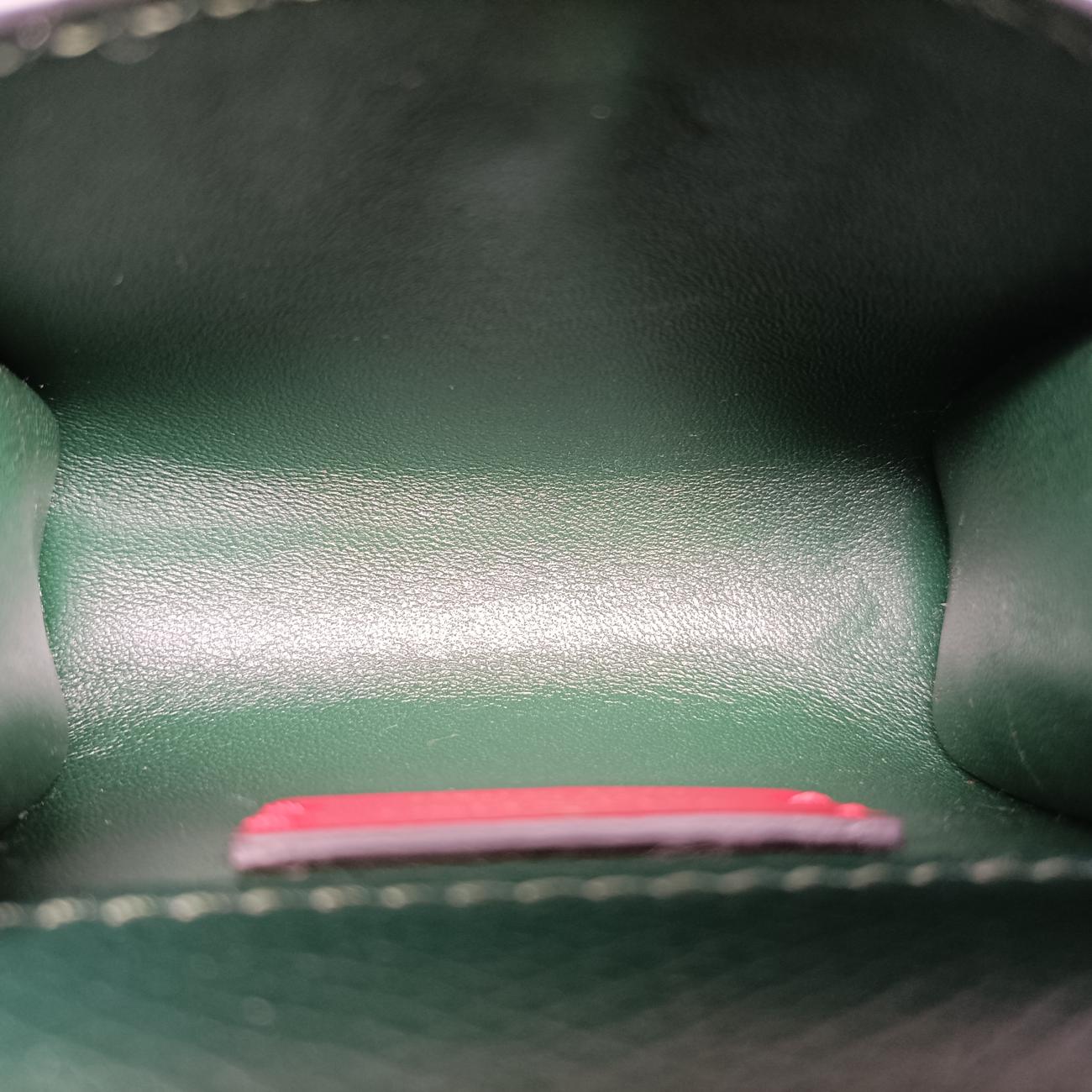 Vsling Green Leather Vスリング グリーン レザー 