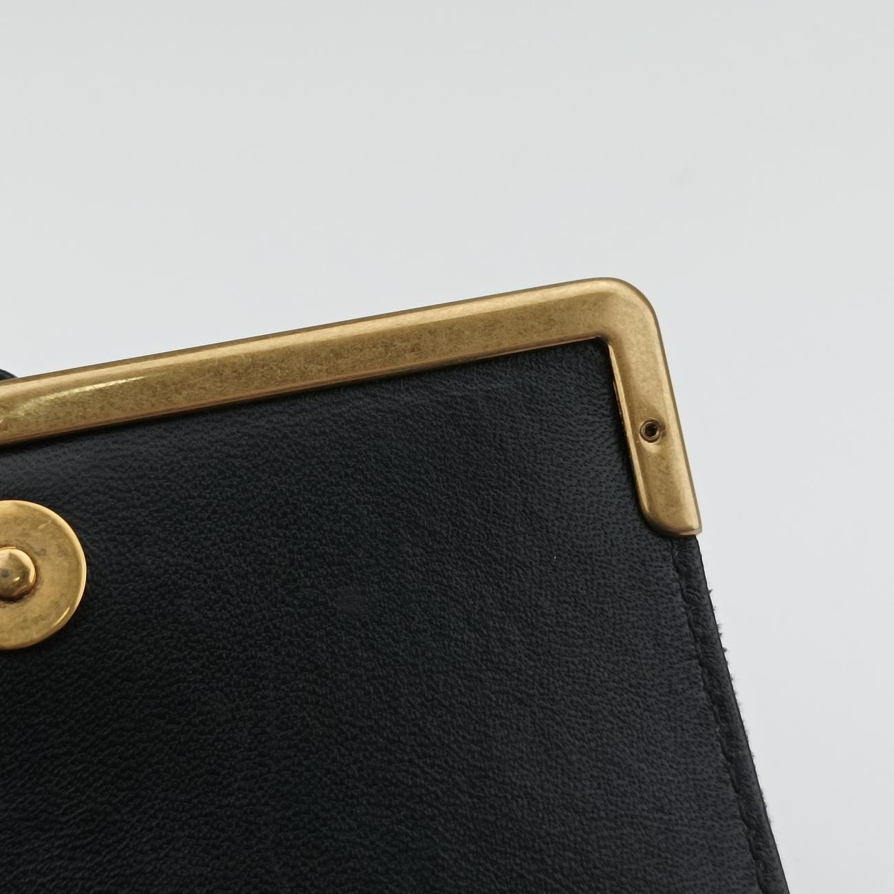 Cahier Black×green velour 1BH058 233カイエ ブラック×グリーン ベロア 1BH058 233