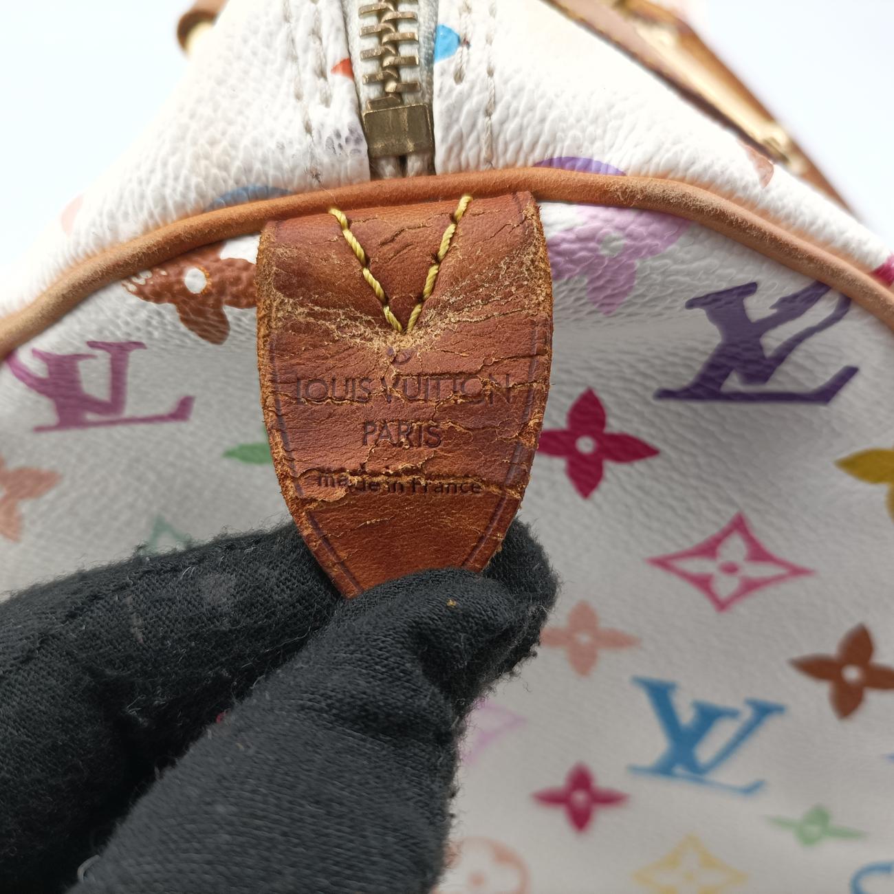 Speedy 30 white Monogram Multicolor M92643 Lot number unknownスピーディ30 ブロン モノグラム マルチカラー M92643 製番不明