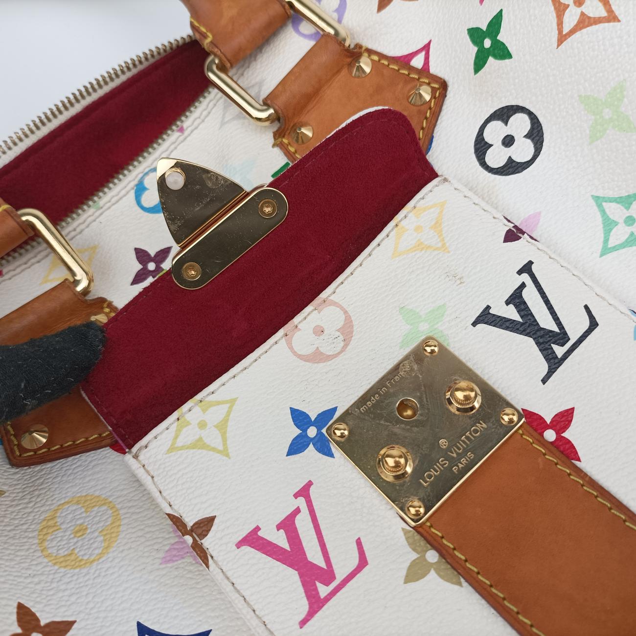 Speedy 30 white Monogram Multicolor M92643 Lot number unknownスピーディ30 ブロン モノグラム マルチカラー M92643 製番不明