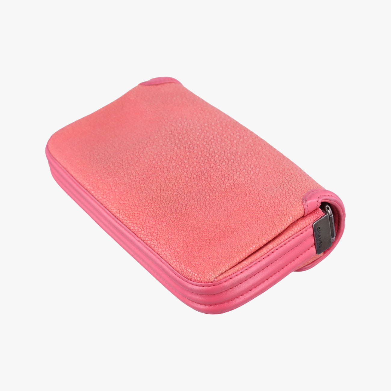 Boy exotic Pink Pearlfish Leather A67198 17067444ボーイエキゾチック ピンク パールフィッシュレザー A67198 17067444