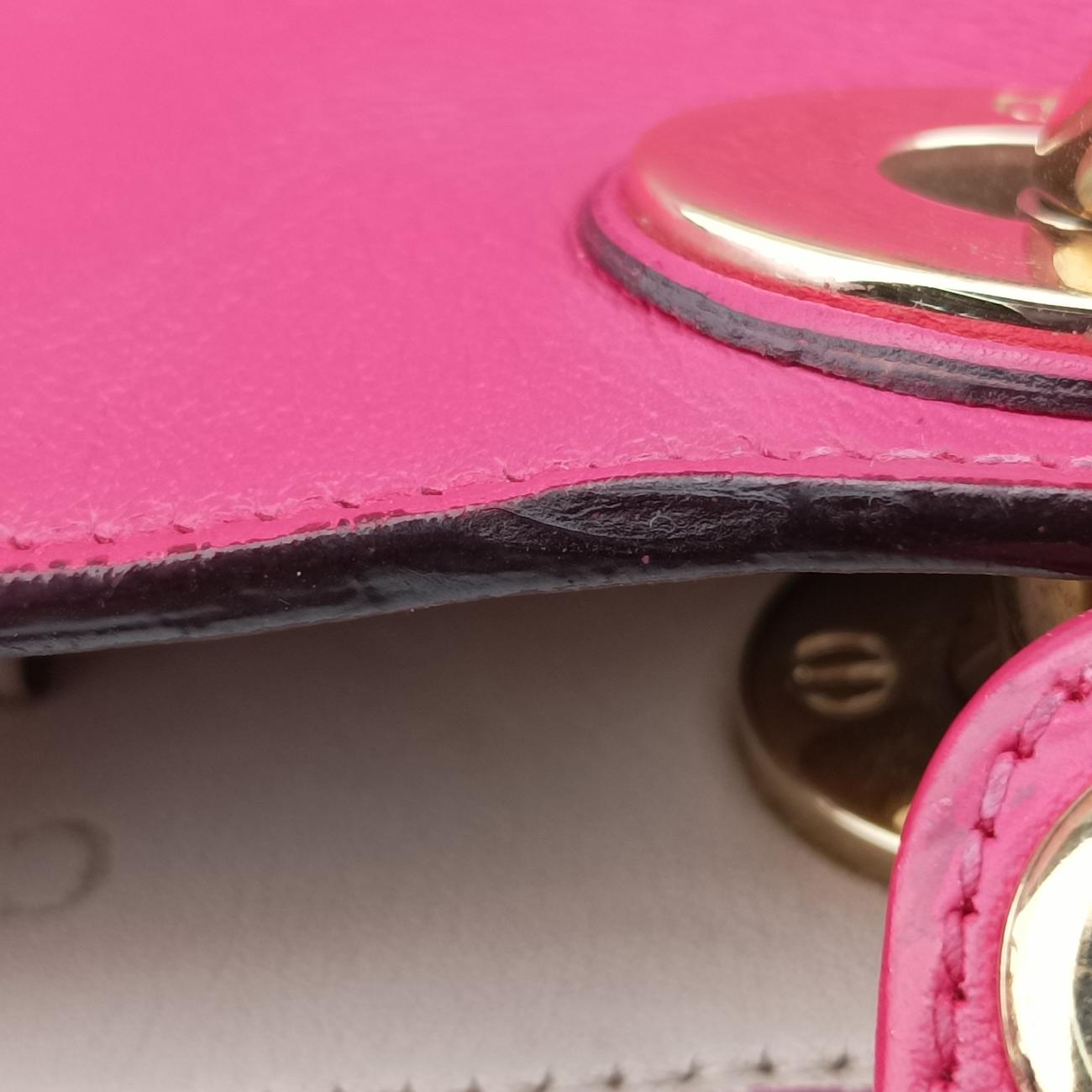 Diorissimo Pink Leather 29-MA-0164ディオリッシモ ピンク レザー 29-MA-0164