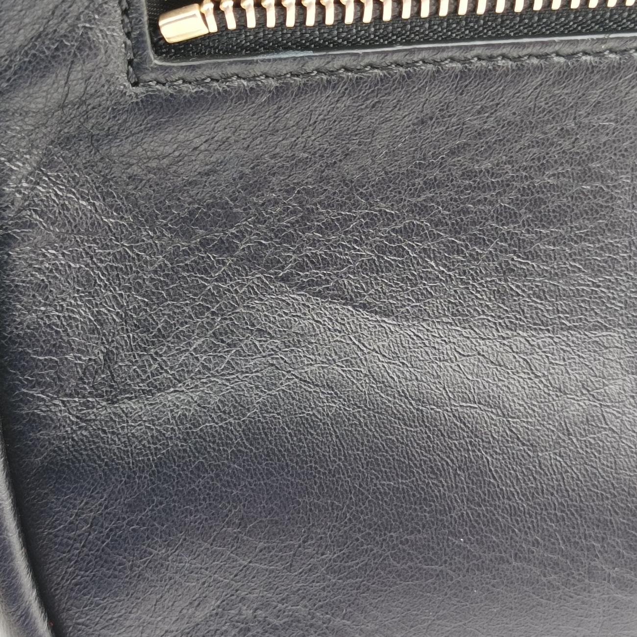 Floral decoration Black×Multicolour Leather CLG980537304792花飾り ブラック×マルチカラー レザー CLG980537304792