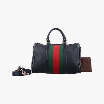 Sherry Line Black x green x red Leather 247205 D018965413シェリーライン ブラック×グリーン×レッド レザー 247205 D018965413