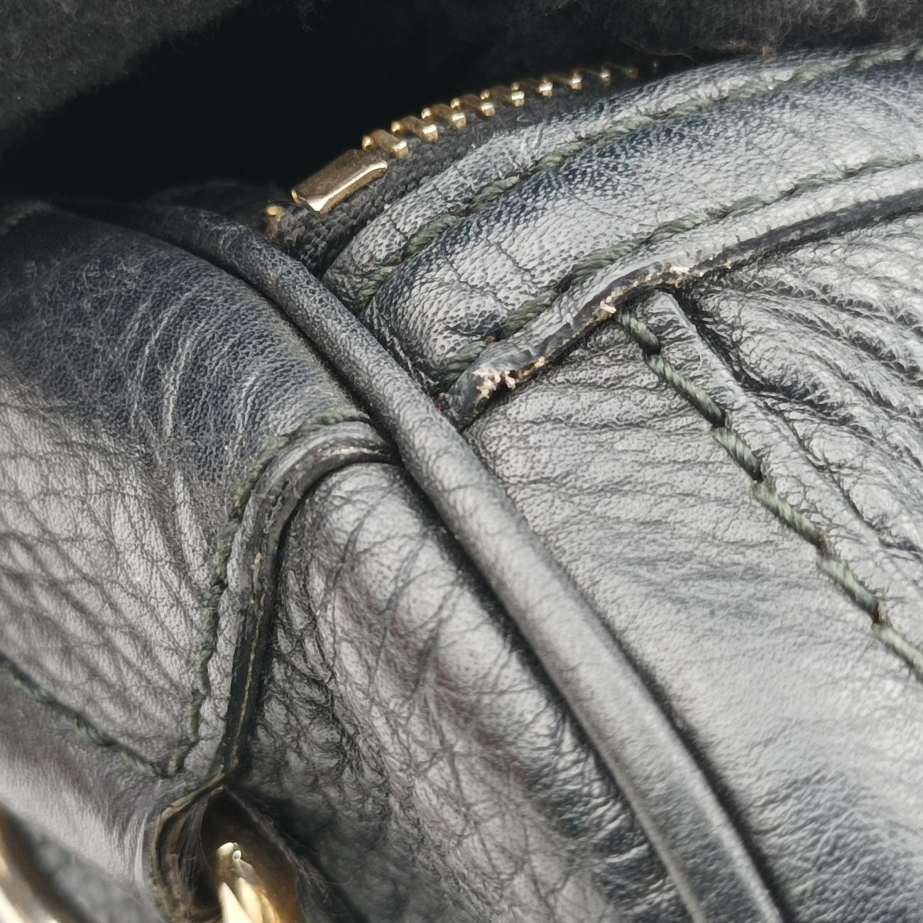 Sherry Line Black x green x red Leather 247205 D018965413シェリーライン ブラック×グリーン×レッド レザー 247205 D018965413