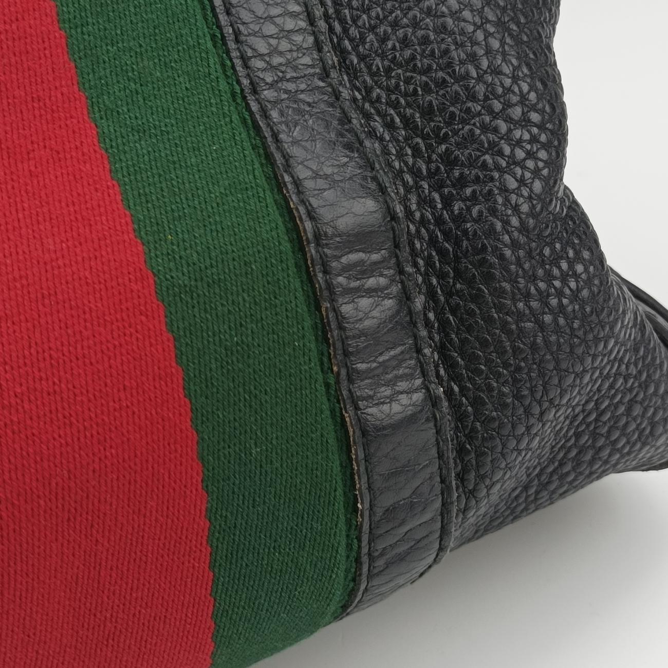 Sherry Line Black x green x red Leather 247205 D018965413シェリーライン ブラック×グリーン×レッド レザー 247205 D018965413