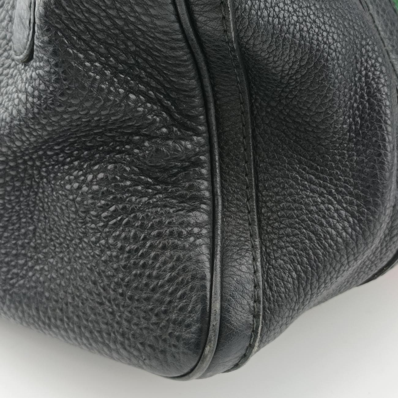 Sherry Line Black x green x red Leather 247205 D018965413シェリーライン ブラック×グリーン×レッド レザー 247205 D018965413