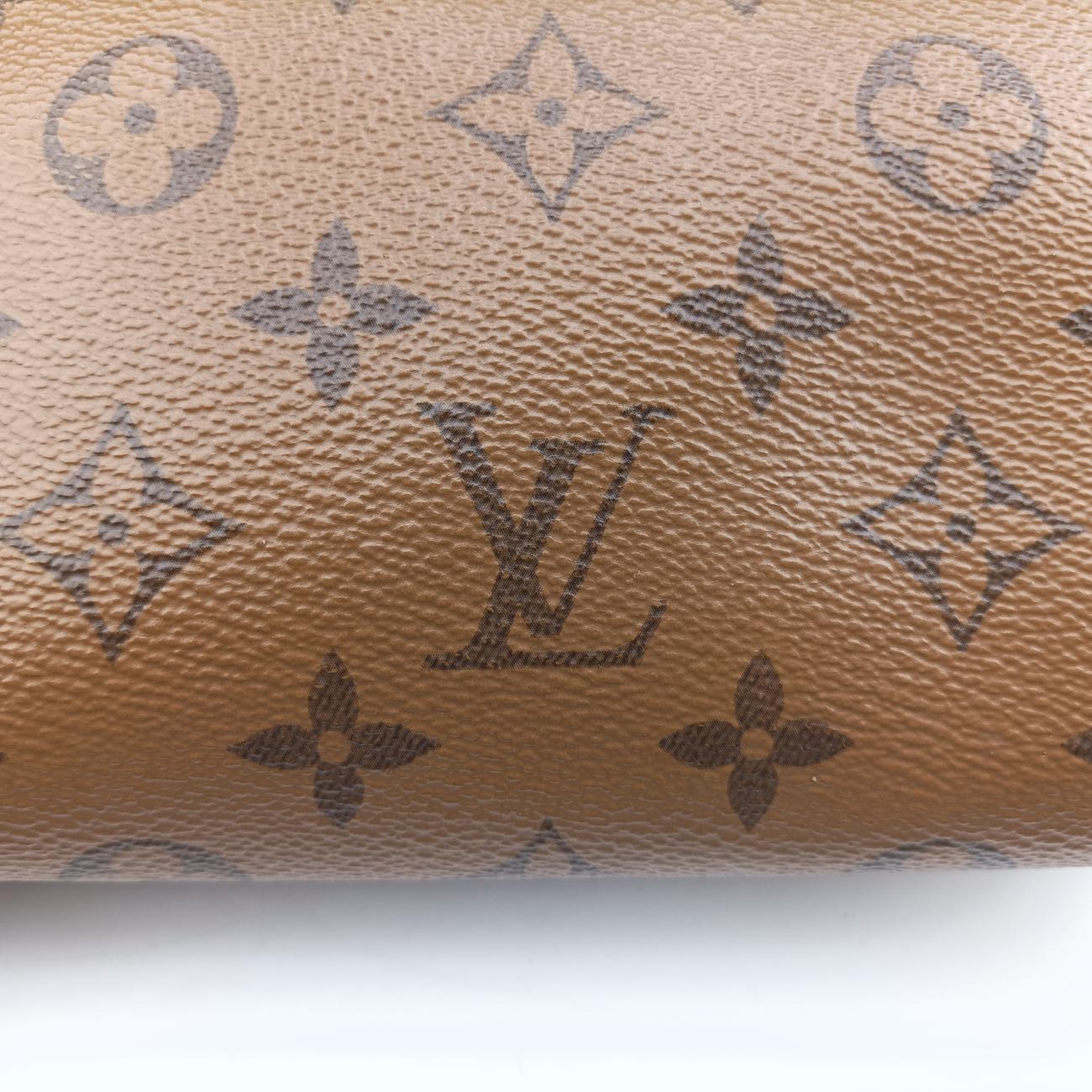 Pochette Kabuki Mask Brown×MARRON×FUCHSIA Monogram Reverse×Epi M43495 DU3127ポシェットカブキマスク モノグラム/ブラウン系×マロン×フューシャ モノグラムリバース×エピ M43495 DU3127