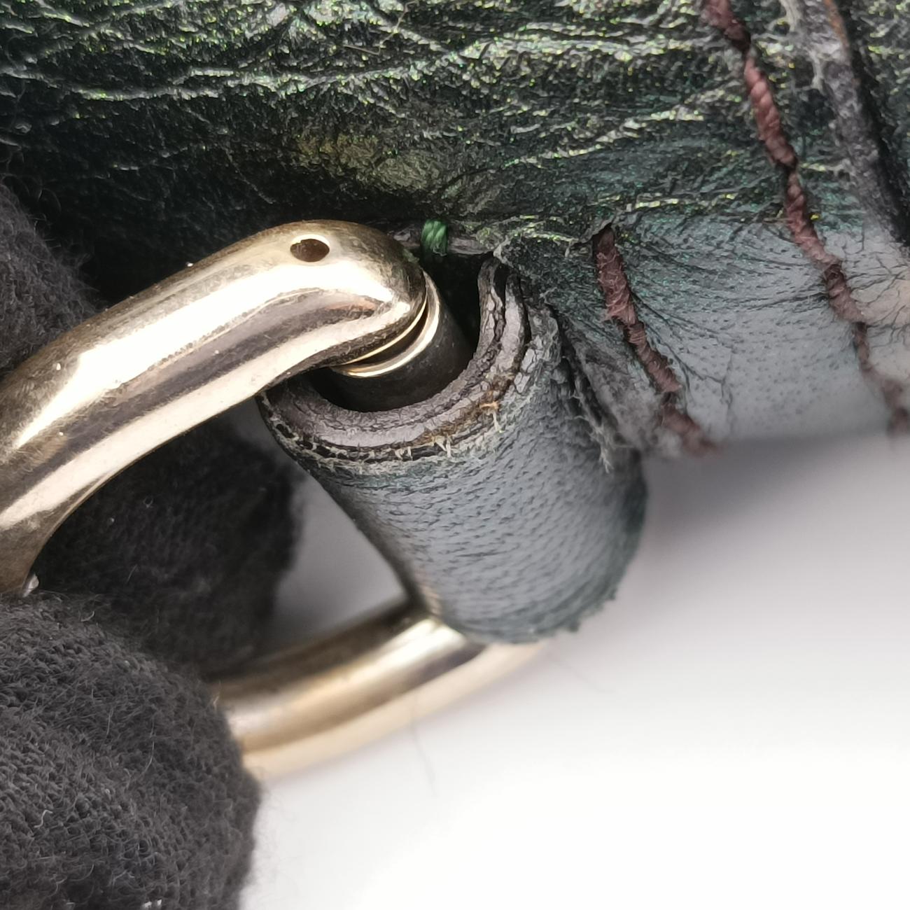 New Jackie Green Leather 219725 D4819153ニュージャッキー グリーン レザー 219725 D4819153