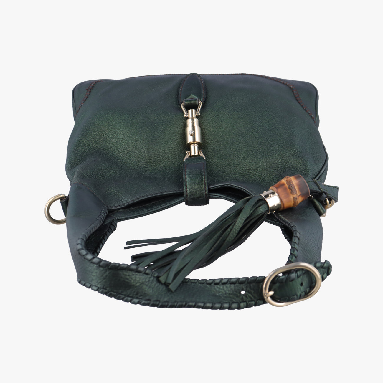 New Jackie Green Leather 219725 D4819153ニュージャッキー グリーン レザー 219725 D4819153