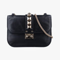Rockstud Glam Lock Black Leather BS-C312VIT3ロックスタッズグラムロックスモール ブラック レザー BS-C312VIT3