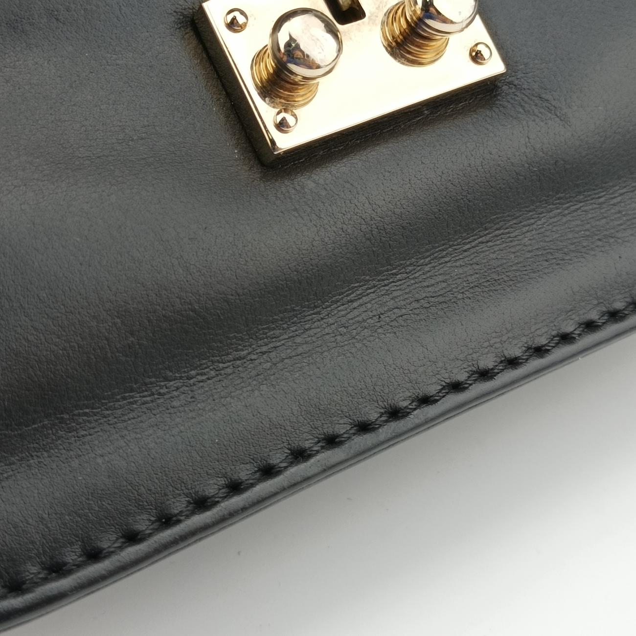 Rockstud Glam Lock Black Leather BS-C312VIT3ロックスタッズグラムロックスモール ブラック レザー BS-C312VIT3