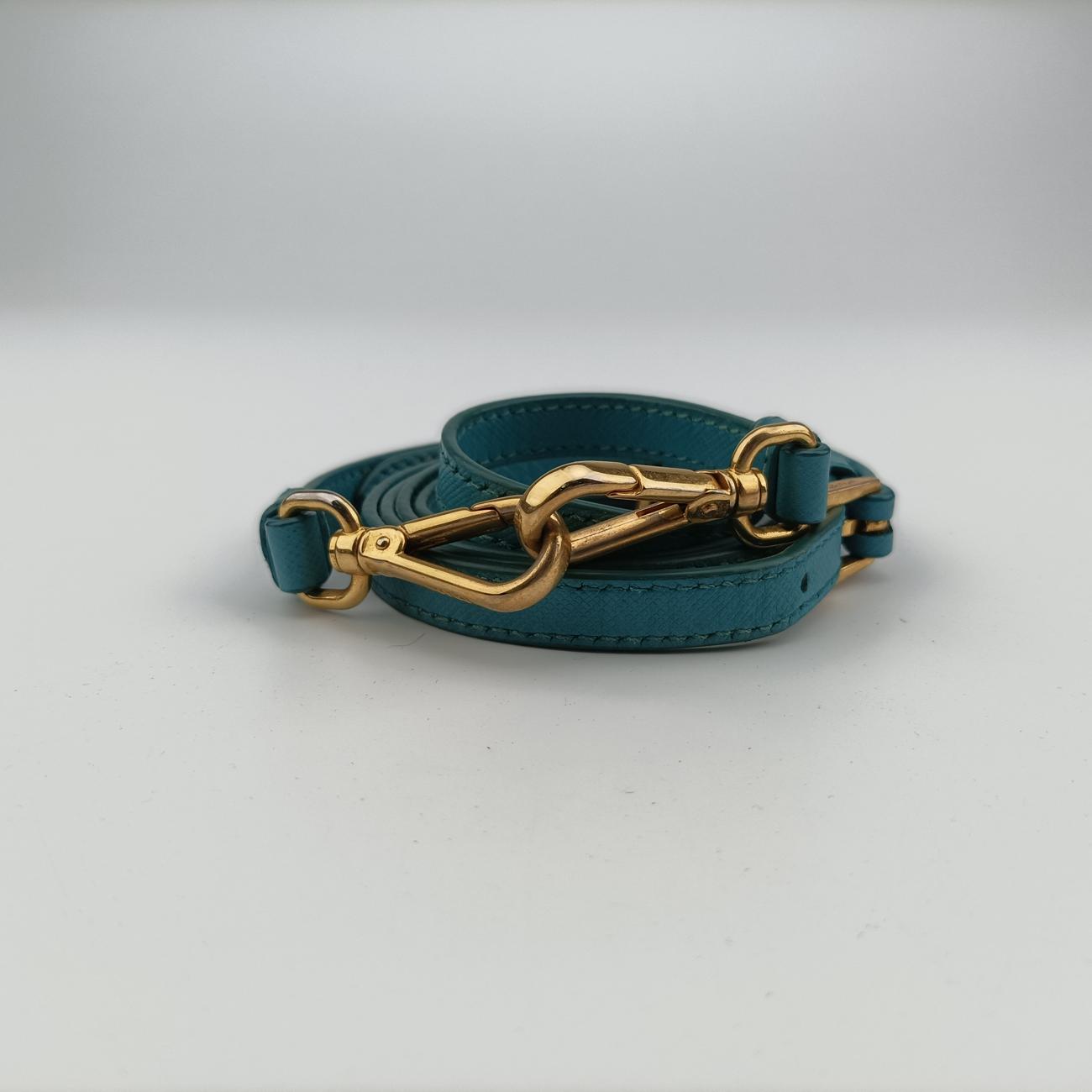 lock Fuoco Sound Top Handle Blue SAFFIANO Leather BT0963 14/Fロック フオコ サウンドトップハンドル ブルー サフィアーノレザー BT0963 14/F