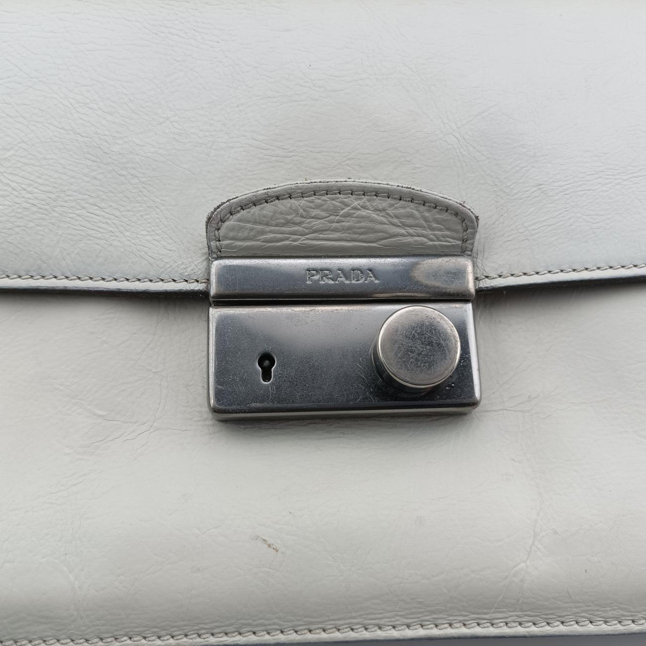 Soft Sound White SAFFIANO Leather BR5026 7ソフトサウンド ホワイト サフィアーノレザー BR5026 7