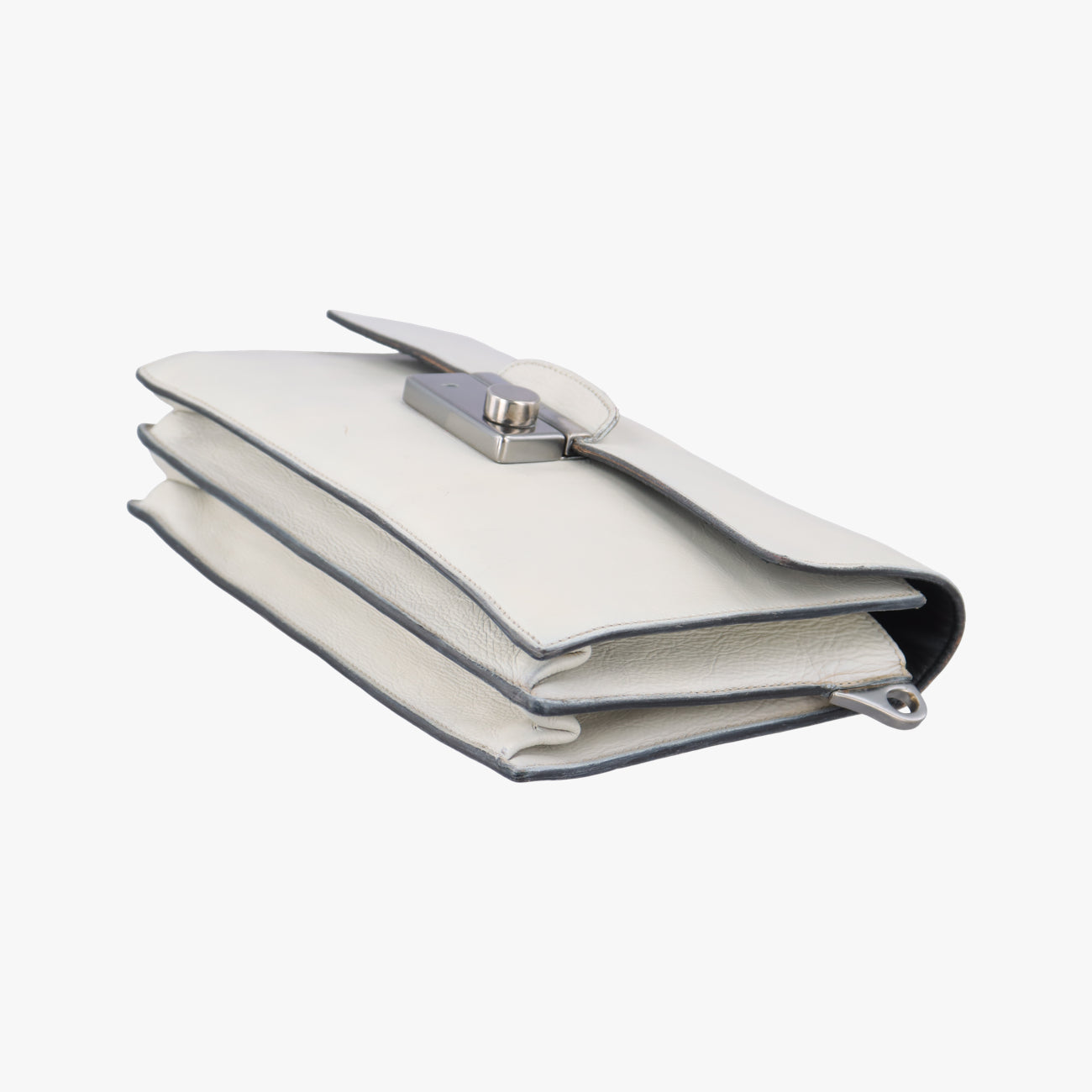 Soft Sound White SAFFIANO Leather BR5026 7ソフトサウンド ホワイト サフィアーノレザー BR5026 7