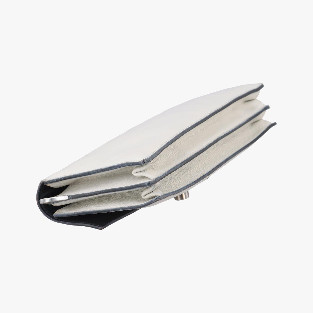 Soft Sound White SAFFIANO Leather BR5026 7ソフトサウンド ホワイト サフィアーノレザー BR5026 7