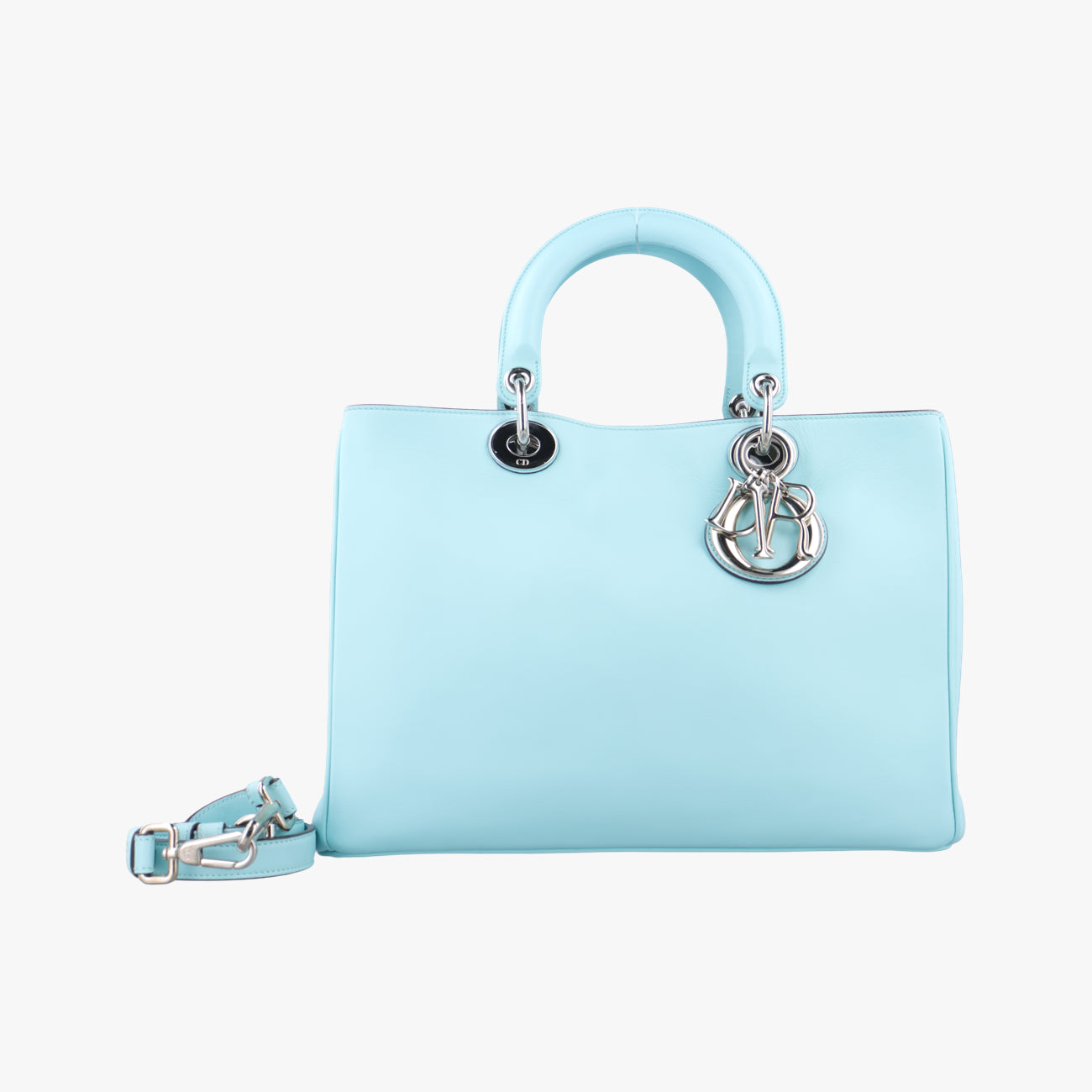 Diorissimo Blue Leather 29-MA-0184ディオリッシモ ブルー レザー 29-MA-0184
