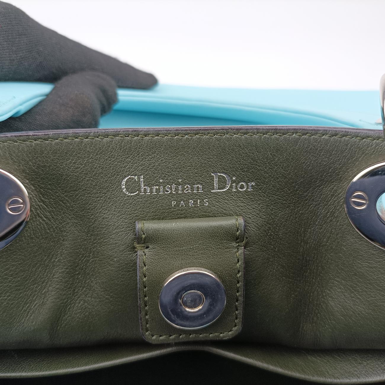 Diorissimo Blue Leather 29-MA-0184ディオリッシモ ブルー レザー 29-MA-0184